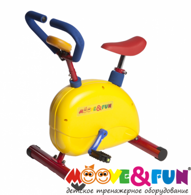 Детский велотренажер с компьютером Moove&Fun TFK-08/SH-02C Детский велотренажер с компьютером Moove&Fun TFK-08/SH-02C Велотренажер с компьютером Moove&Fun TFK-08/SH-02C обеспечит интересные и эффективные тренировки самым маленьким спортсменам.