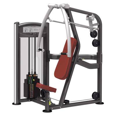 Жим от груди Aerofit IT9331 Жим от груди Aerofit IT9331 Тренажёр является воплощением профессионализма, стиля и надёжности. Обладает устойчивой конструкцией и современным дизайном.
Прочный конструктив рамы изготовлен из стальных труб. Параметры профиля труб: 5×10 см, стенки толщиной 0,3 см. Новейшая технология сварки позволяет достичь наивысшей точности.
Новейший порошковый способ покраски рамы позволяет создать лучшее сцепление металла с поверхностью, покрытой лаком.