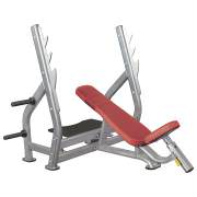 Наклонная скамья для жима лежа со стойками Aerofit IT7015