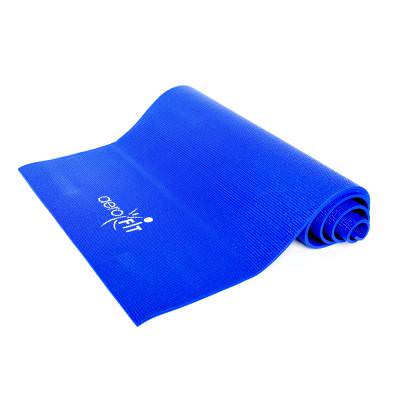 Коврик для йоги синий Aerofit FT-YGM-5.8 Коврик для йоги синий Aerofit FT-YGM-5.8 Удобный нескользящий мат для йоги,который обладает плотной устойчивой поверхностью, обеспечивающей отличное сцепление с полом и не допускающей проскальзывания ладоней во время занятий.