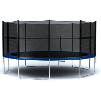 Батут Hegen External 16ft Батут Hegen External 16ft с защитной сетью и лестницей&nbsp; - это активный и безопасный отдых для детей на свежем воздухе и свободное время родителей.
Диаметр батута: 488 см.
Основание батута: 6 W-образные ноги.
Соединение с рамой - 108 пружин, длиной 16,5 см.
Высота батута без сетки: 88 см.
Высота батута с защитной сетью: 250 см.
Максимальный вес пользователя: 150 кг.
