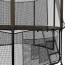 Батут Unix Line 8 ft outside (2,44 м) Black&Brown с сеткой и лестницей - Батут Unix Line 8 ft outside (2,44 м) Black&Brown с сеткой и лестницей