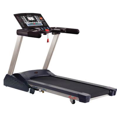 Беговая дорожка MaxFit 13-10" TV Мощная беговая дородка MAXFIT 13-10" TV &shy; это самые передовые технологии и самые лучшие характеристики.
Помимо других выдающихся показателей, дорожка MAXFIT 13-10" TV имеет 10-дюймовый TFT-LCD дисплей с ТВ приемником и технологией TOUCH SCREENи.
Роллер: 60 мм.
Беговое полотно: 145 см х 50 см.
Максимальный вес пользователя: 150 кг.
