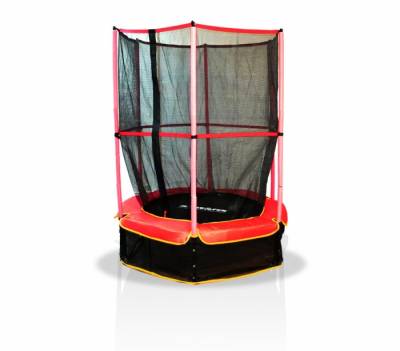 Детский батут с сеткой Moove&amp;Fun MF-T55SN Детский батут с сеткой Moove&amp;Fun MF-T55SN поможет организовать веселый и активный досуг ребенка, а также поспособствует его физическому развитию.
