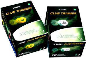 Мячи для настольного тенниса Stiga Club Trainer 72 шт. 
	Долговечный учебный мяч для тренировок и повышения класса игры.
	Превосходные игровые качества по разумной цене.
	Упаковка 72 шт.

